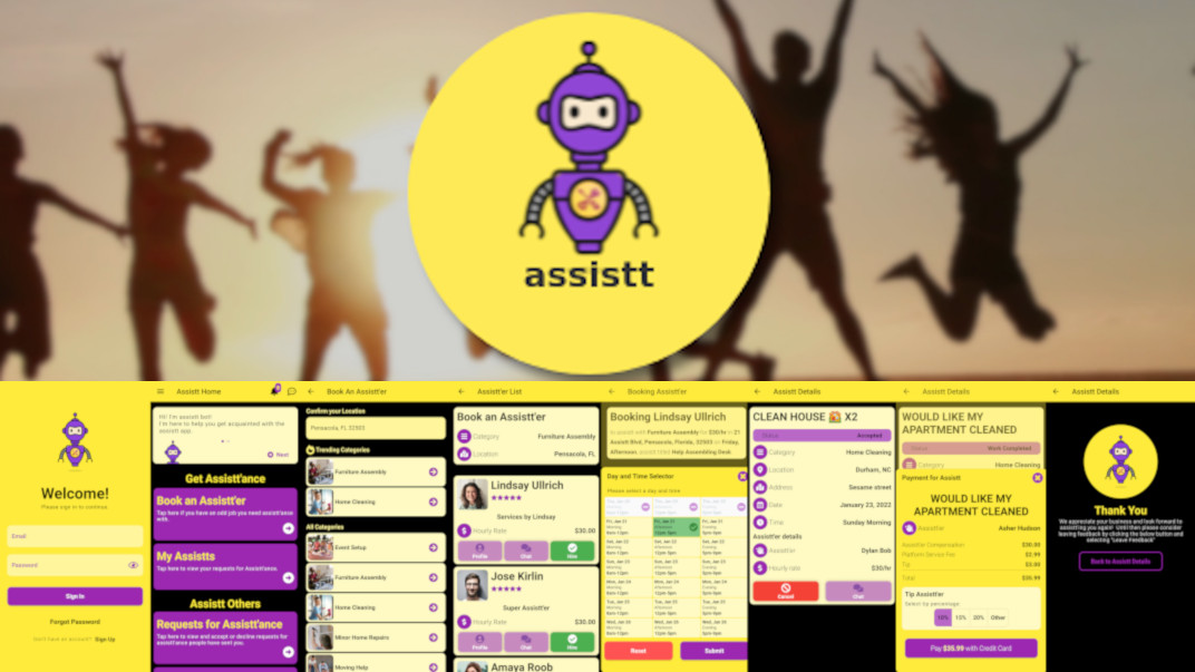 Retavo (Assistt) White-Label Marketplace Platform interface