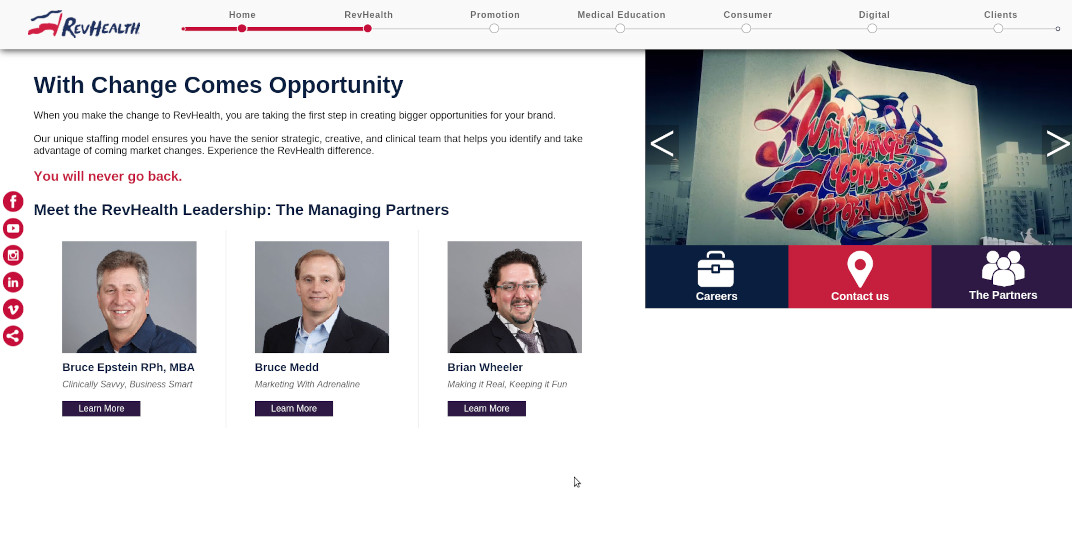 RevHealth – Scaling a Pharma Marketing Agency’s Development Operations screenshot